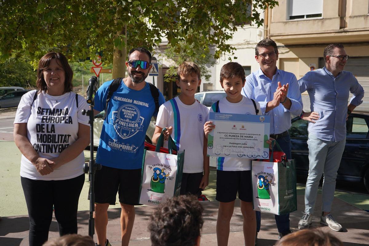 Entrega de premios en Ontinyent.