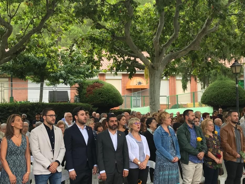 El Homrani a Sallent en la Diada 2019