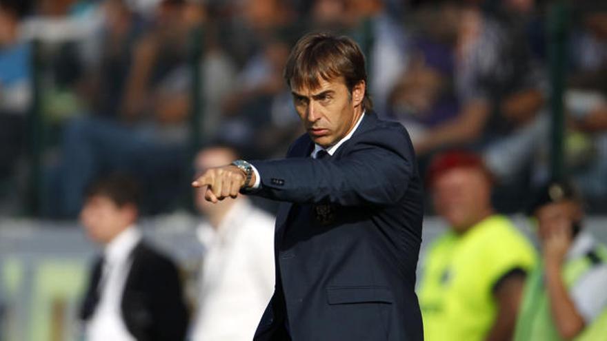 Julen Lopetegui está sobre la mesa