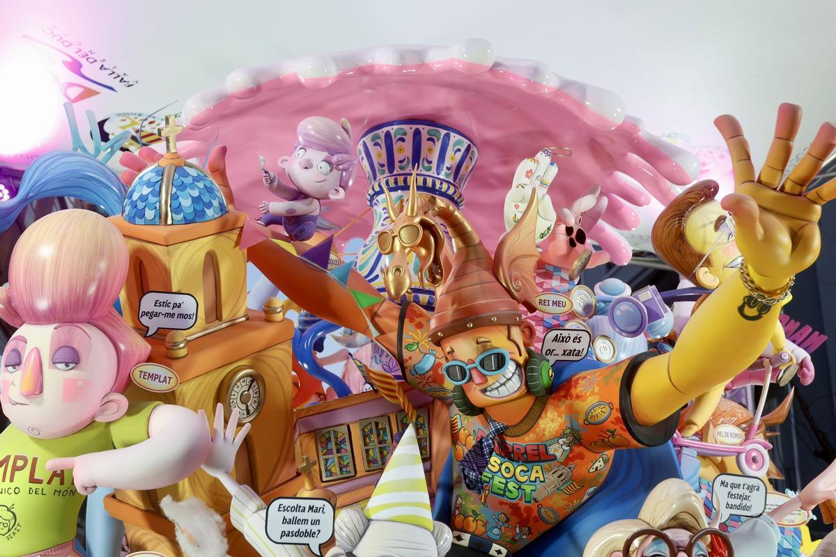 De viaje por la falla infantil de Duque de Gaeta