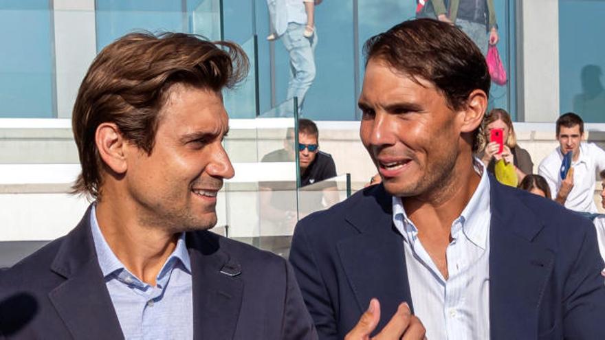 David Ferrer y Rafa Nadal