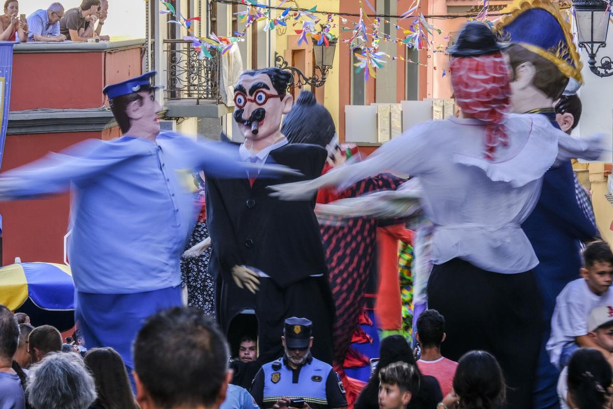 Día principal de las Fiestas de la Virgen de Guía. Batalla de flores
