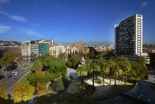 Cortes en la plaza Tetuán de Barcelona por obras los dos próximos fines de semana