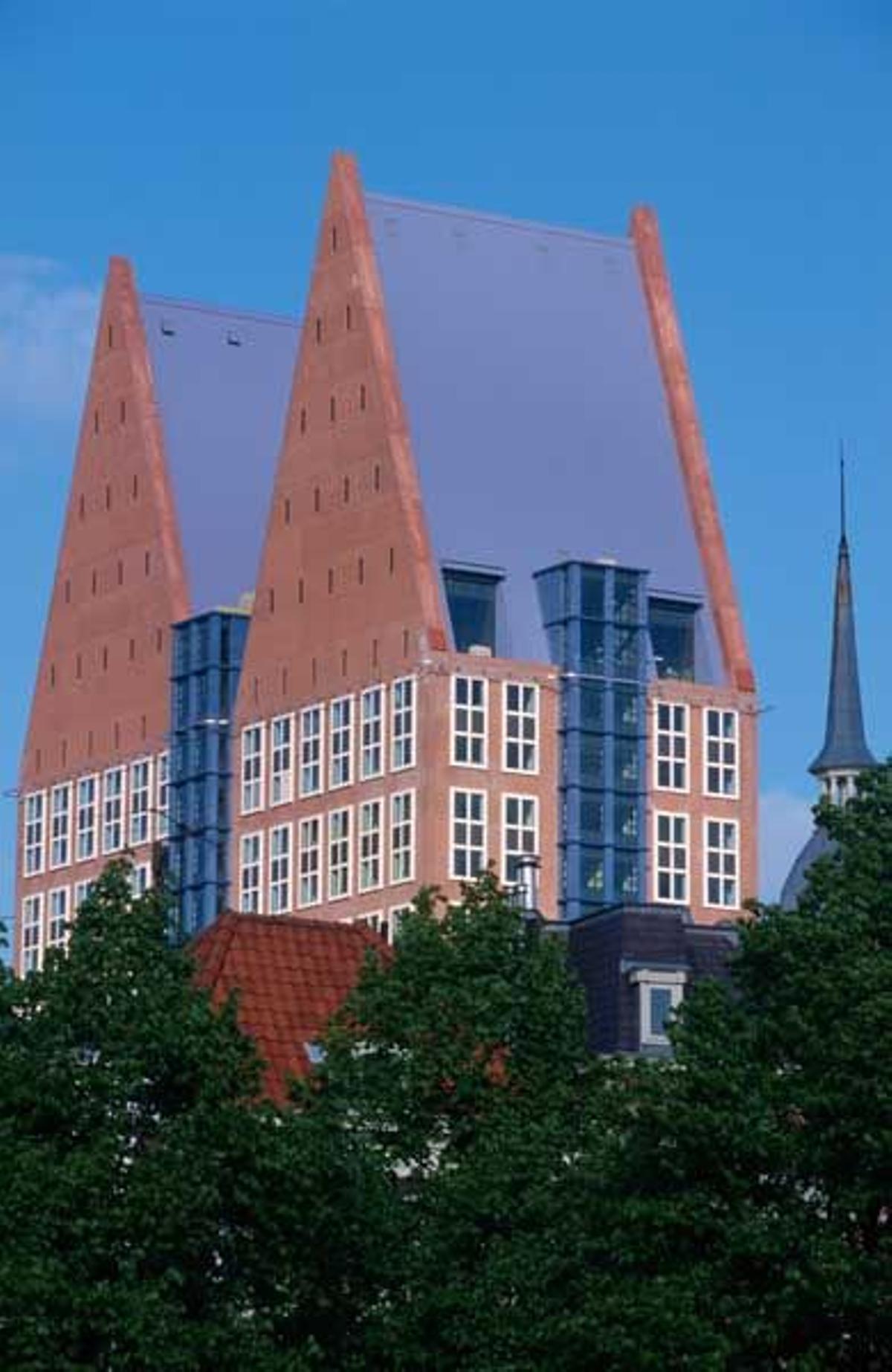 Edificio típico de La Haya