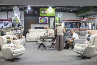 Sofás, muebles y todo para el descanso, en la mayor superficie de decoración de FIDMA