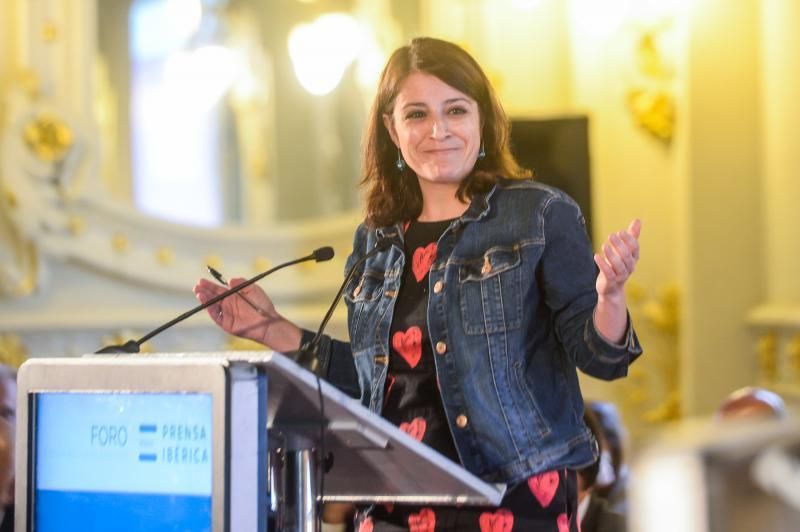 18-05-18. LAS PALMAS DE GRAN CANARIA.  Foro Adriana Lastra. FOTO: JOSÉ CARLOS GUERRA.  | 18/05/2018 | Fotógrafo: José Carlos Guerra