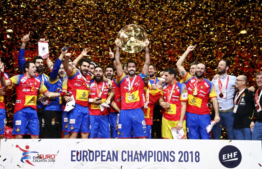 España, campeona de Europa de balonmano