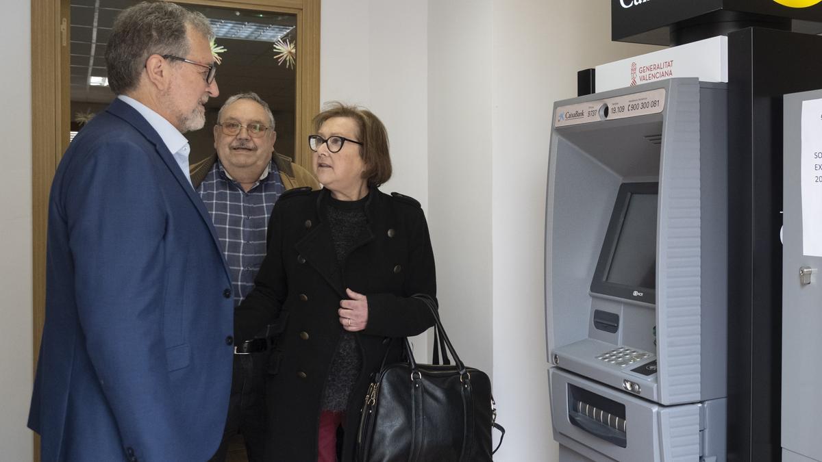 El presidente de la Diputación de Castellón, José Martí, visita Alcudia de Veo