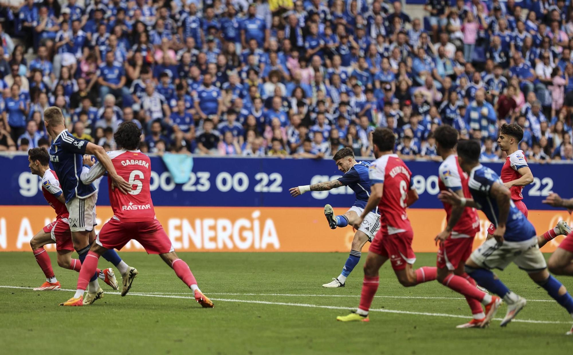 EN IMÁGENES: Así ha sido el Real Oviedo - Espanyol