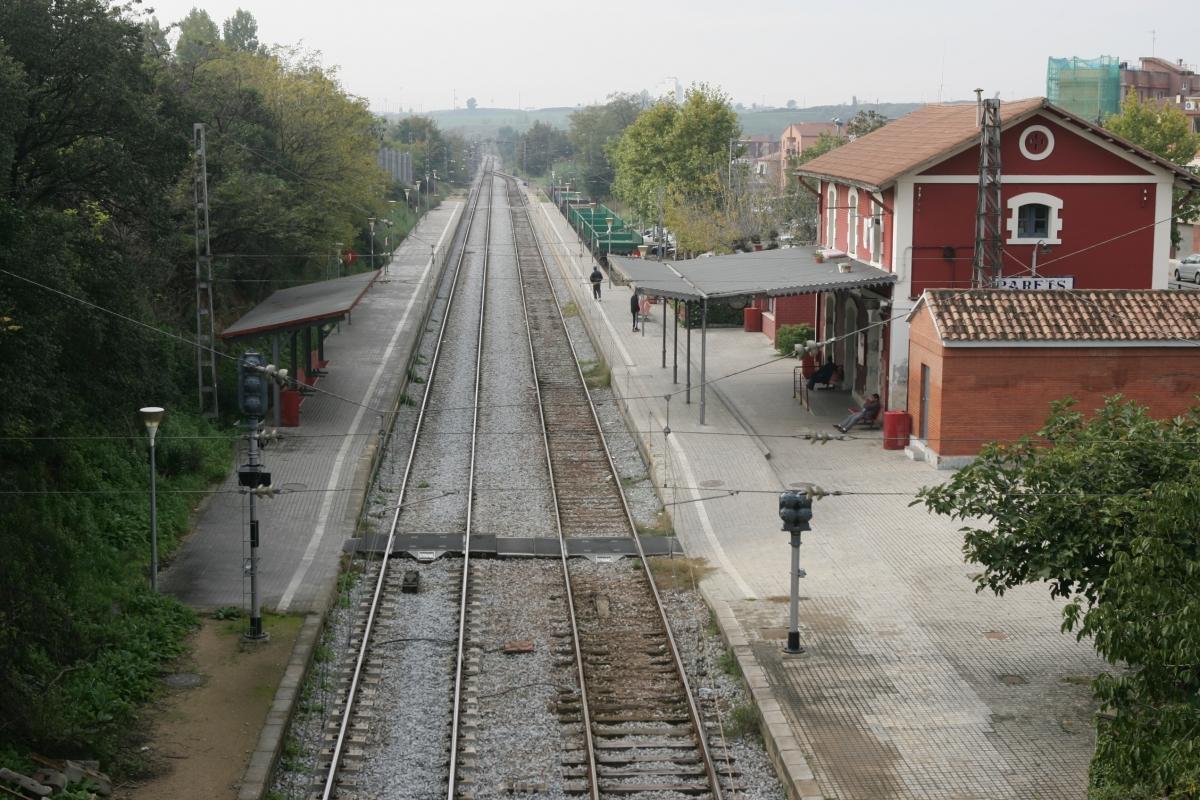 Estación de Rodalies de Parets del Vallès 	