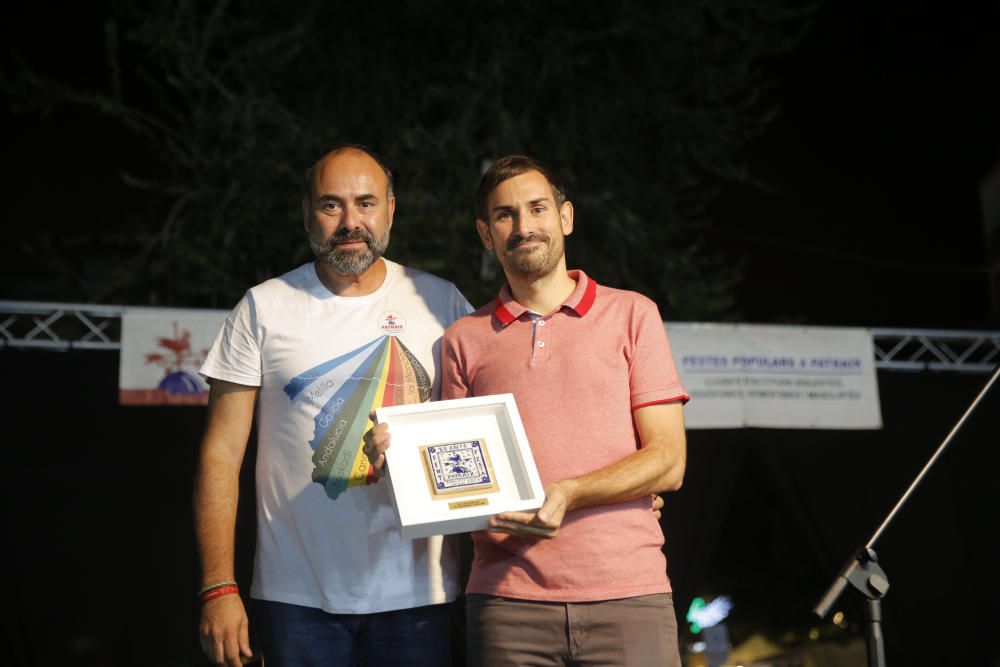 Entrega de premios de las fiestas de Patraix