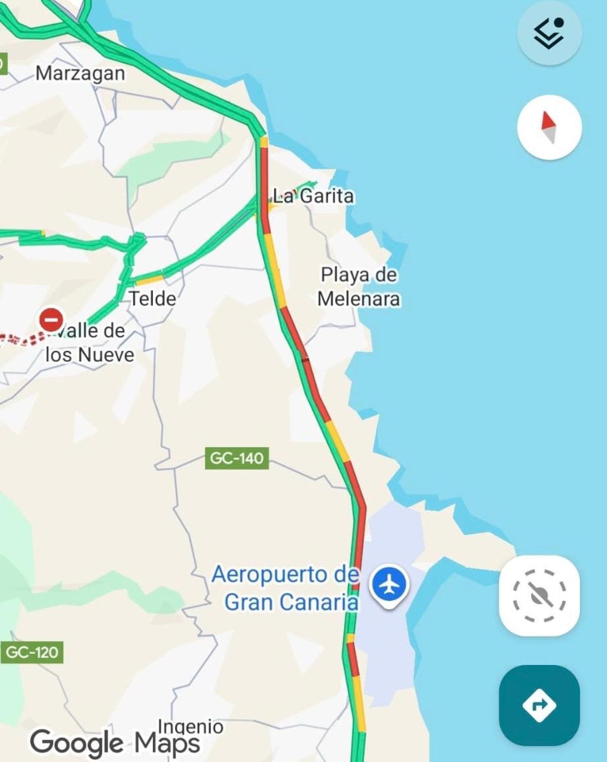 Atascos en la GC-1