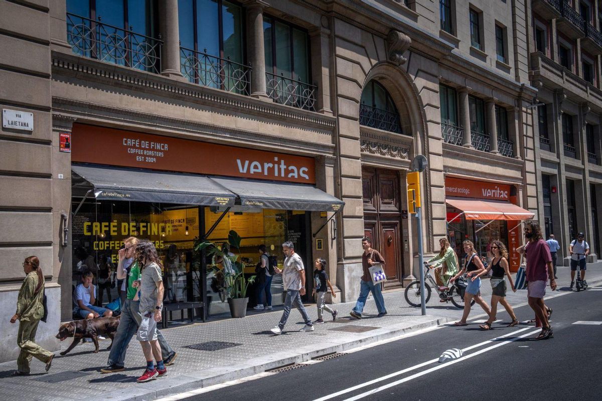 El comerç de la Via Laietana agafa volada després del final de la reforma El comerç de la Via Laietana agafa volada després del final de la reforma