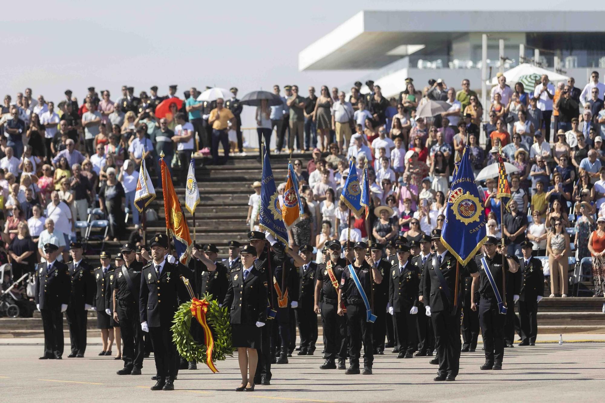 Actos de la festividad de la Policía Nacional