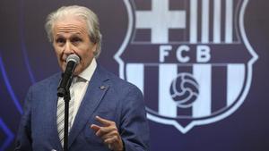 Ramon Alfonseda, presidente de la Agrupació de Jugadors del FC Barcelona