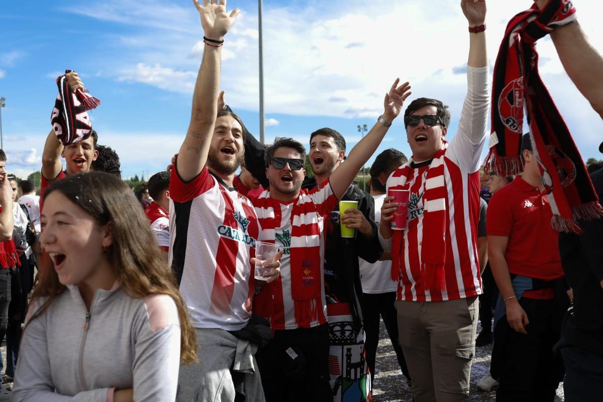 GALERÍA | Así recibió la Fan Zone al Zamora CF antes del partido