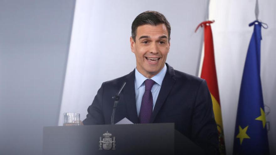 Pedro Sánchez hace balance del año