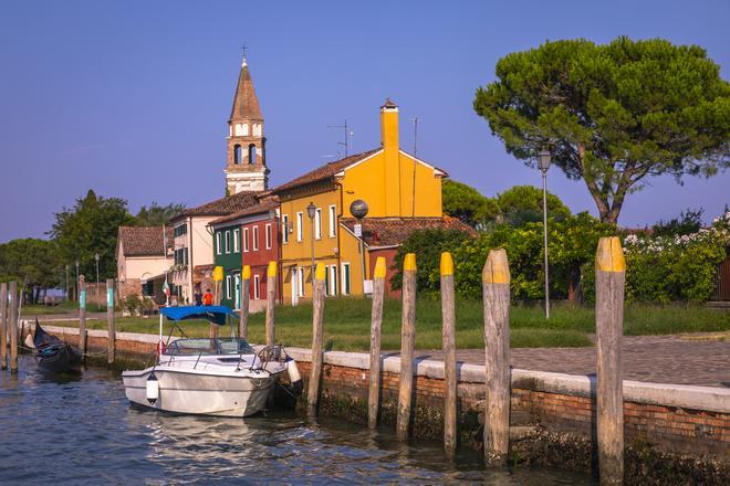 Canal de Torcello, cerca de la Isla de Burano