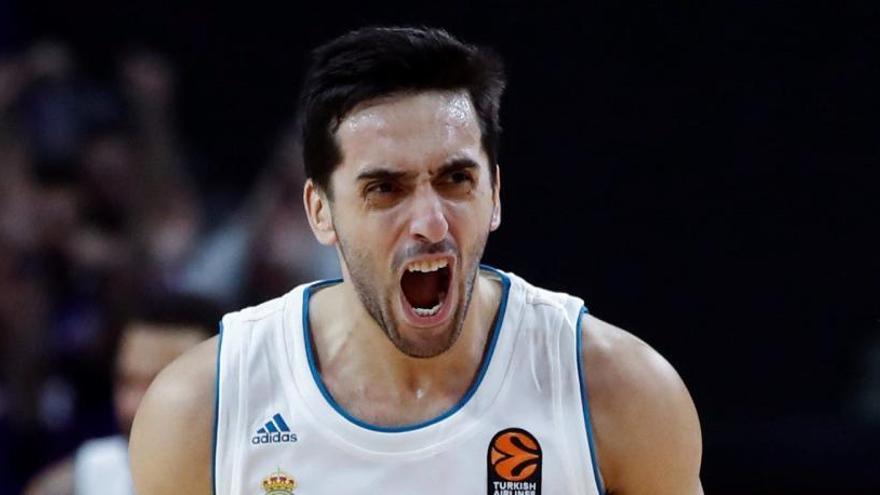 El base argentino del Real Madrid, Facundo Campazzo.