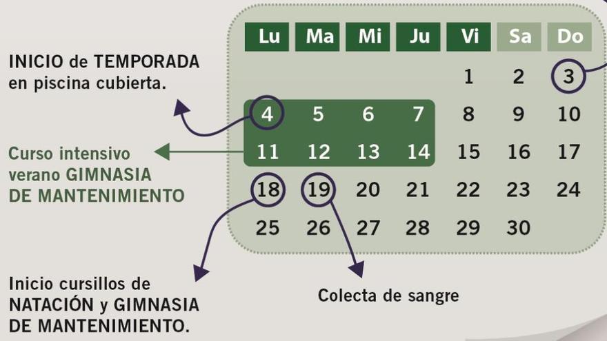 La agenda deportiva de Petrer para septiembre