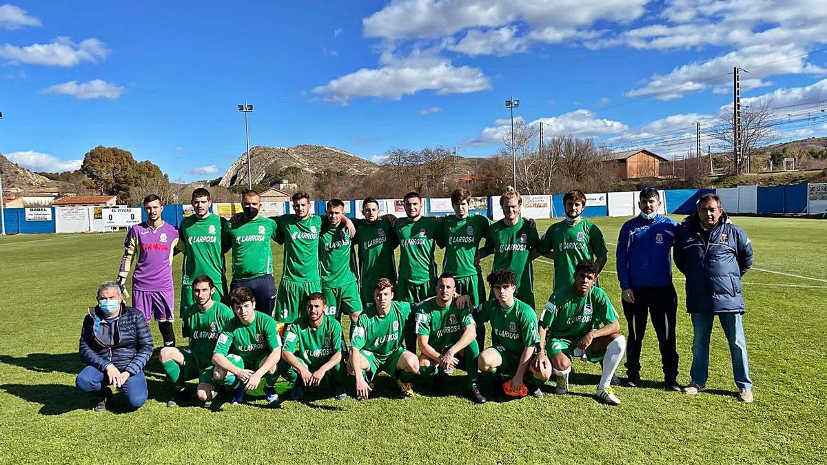 El CD Belchite 97 vive un momento dulce tras quedar tercero en la primera fase de la competición. | SERVICIO ESPECIAL