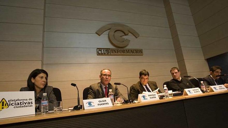 Un momento del debate organizado ayer por la PIC y que abordó las causas y consecuencias de la corrupción