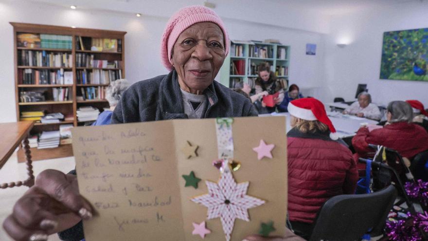 Postales contra la soledad de los más mayores en las residencias de Mallorca: «Ha sido emocionante»