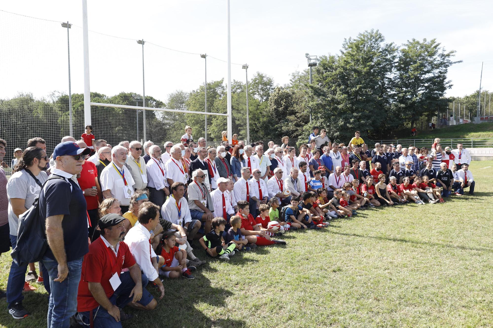 Mig segle del primer partit de rugbi a Girona