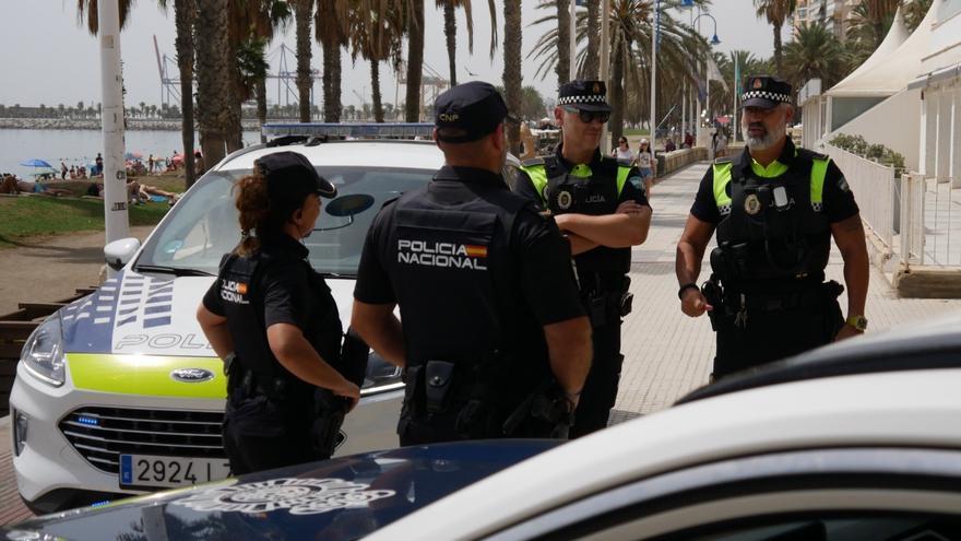 Quince detenidos este verano en las playas de Málaga