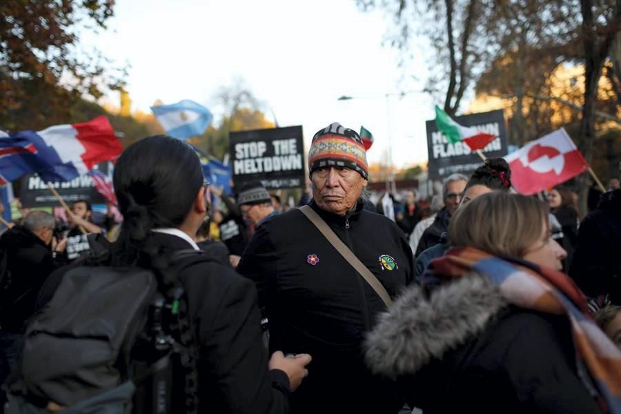 Manifestación en Madrid por la Cumbre del Clima