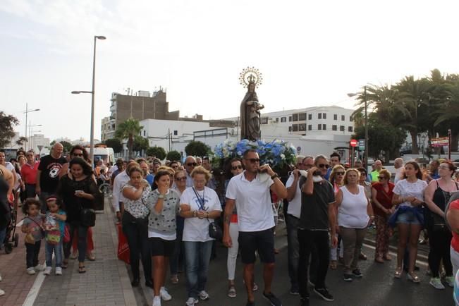 Procesión de la Virgen del Carmen en Lanzarote