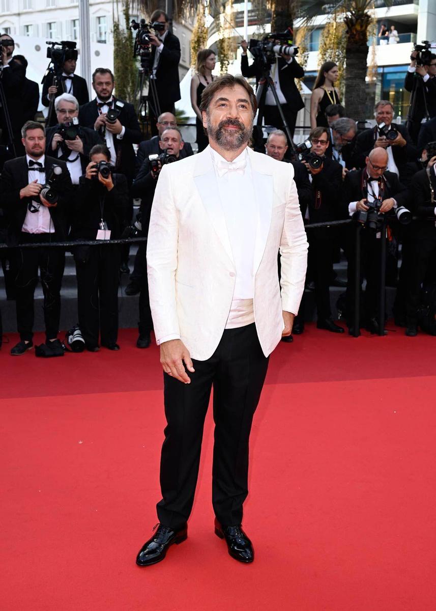 Javier Bardem en la ceremonia de clausura del Festival de Cine de Cannes 2022
