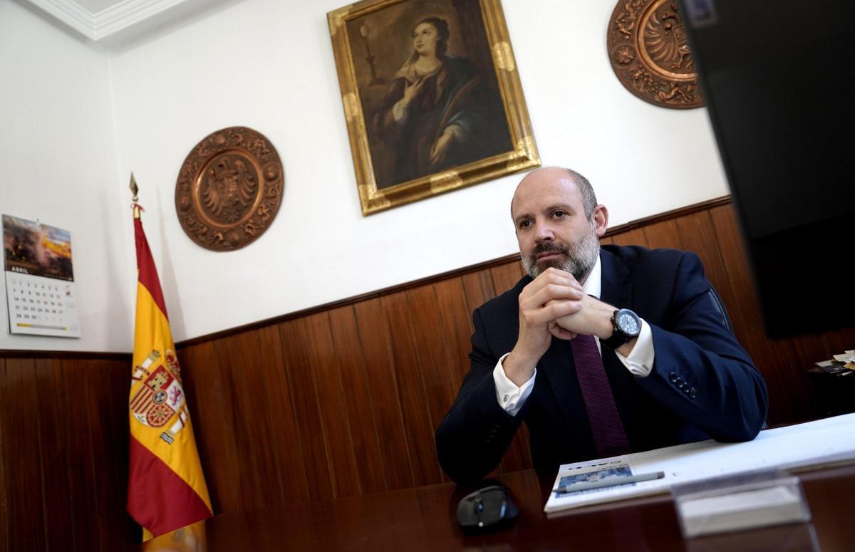 Antonio González, director de la FMG, en su despacho.