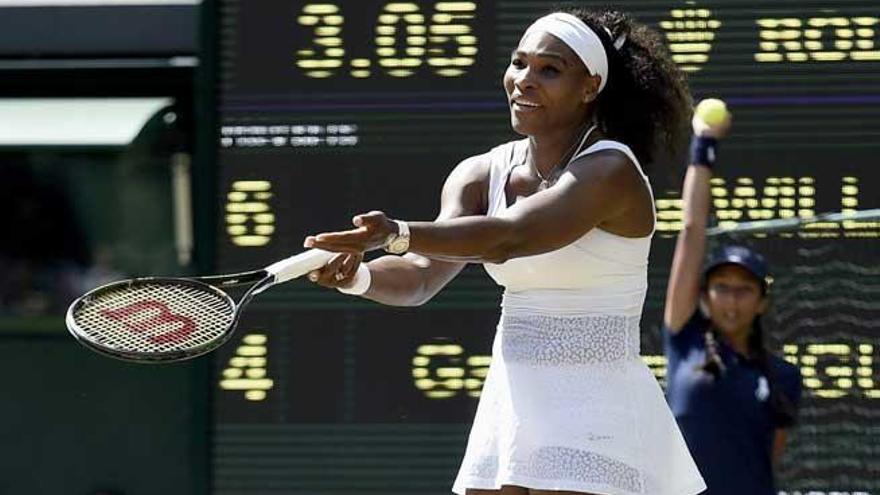 Serena Williams, durante un torneo.