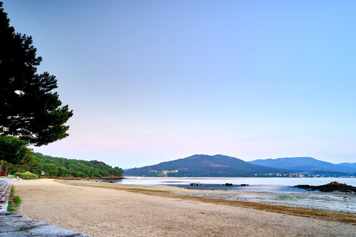 La Playa de Broña, en Outes.