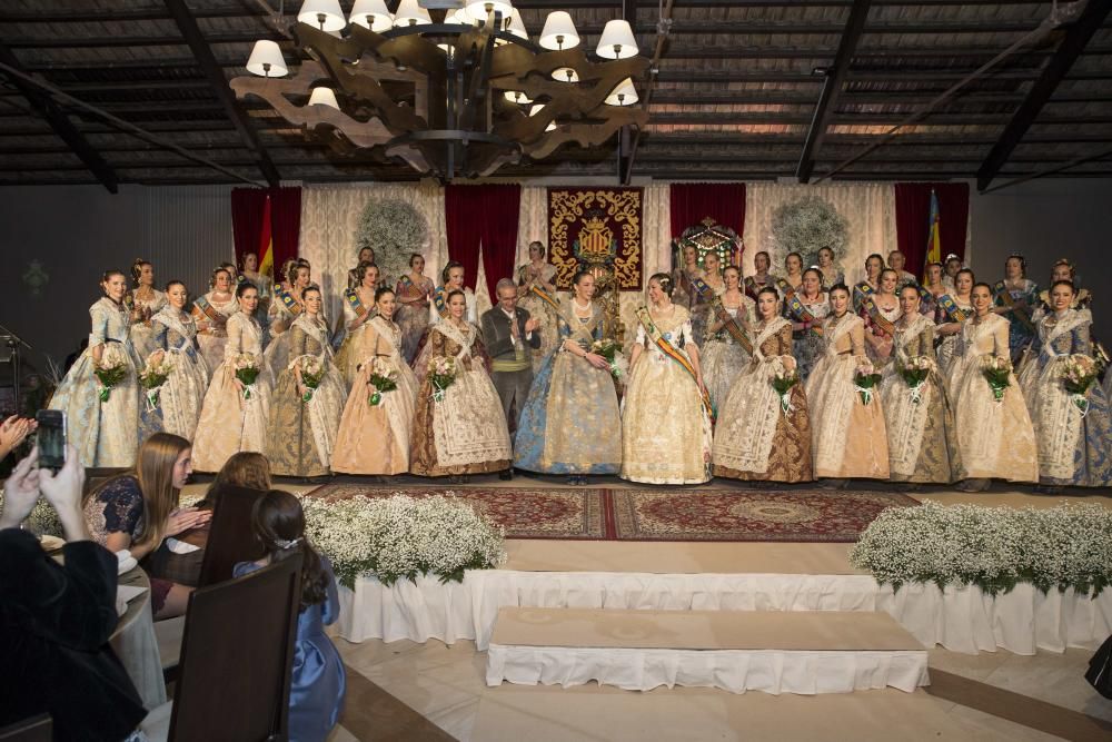 Presentación de las falleras mayores de Convento Jerusalén