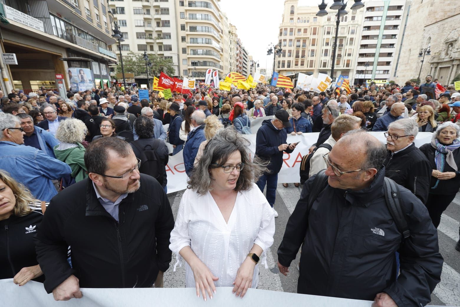 La izquierda valenciana se manifesta en las calles de València