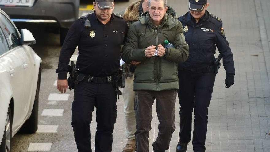 Miguel Rosendo a su llegada al juicio en noviembre.