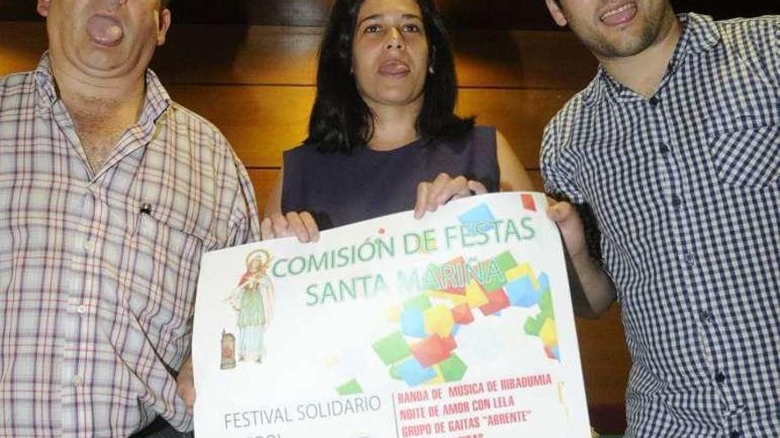 Presentación del Festival solidario en favor del AME. // Noé Parga