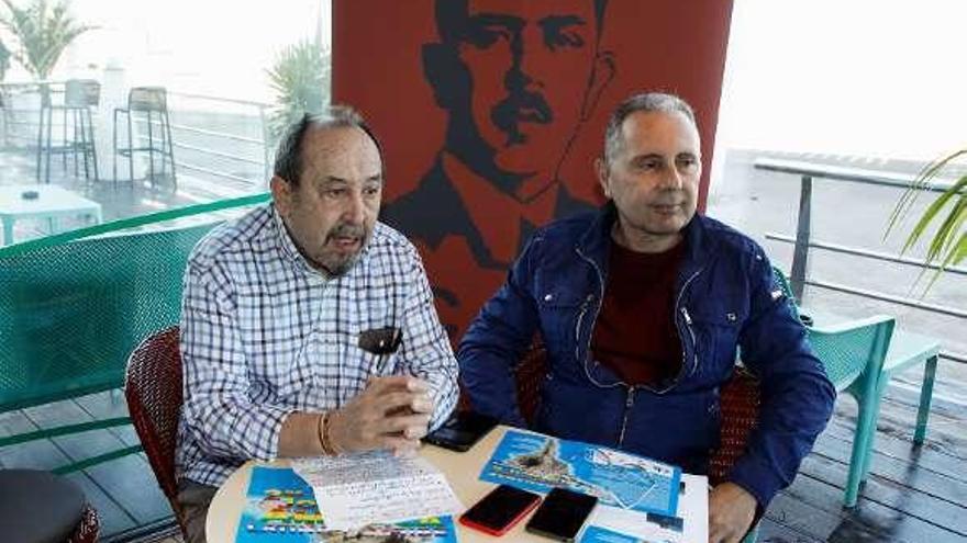 Jesús Montes Estrada, a la izquierda, y José Manuel García, ayer.