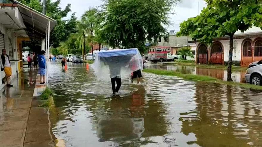 Más de 513.000 afectados por las inundaciones en el sureste de México