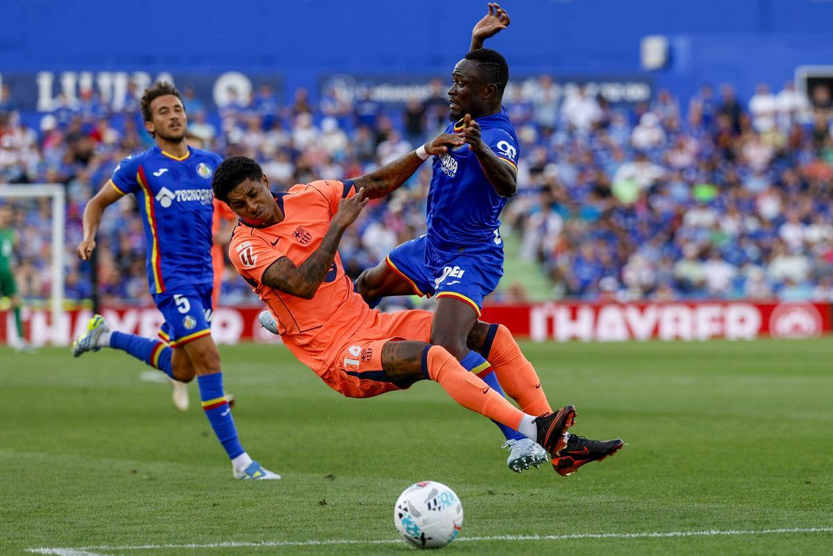 LaLiga: Getafe - Barcelona, en imágenes.