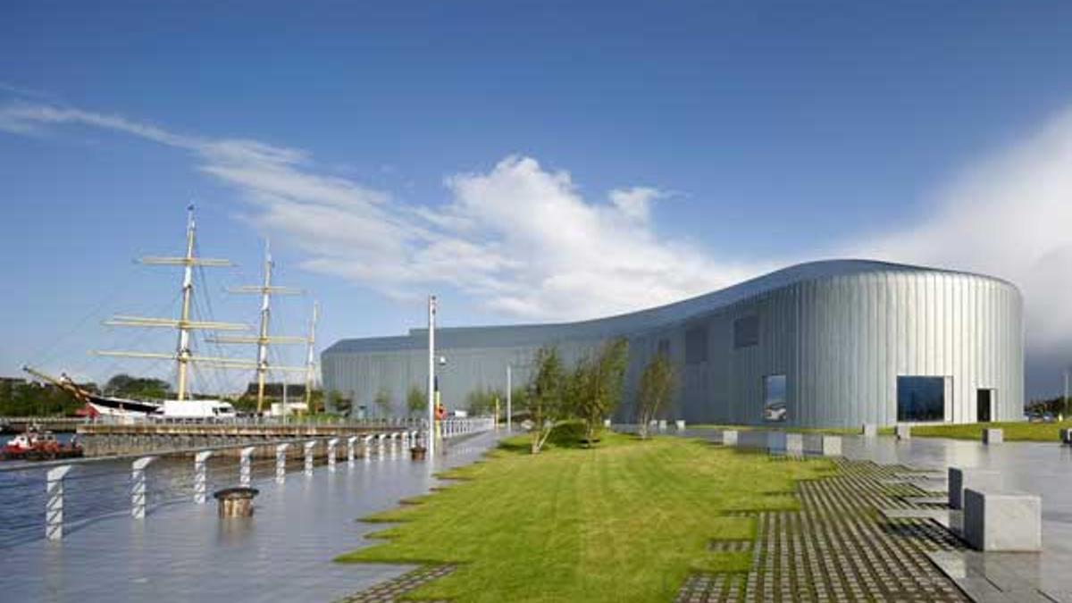 Museo del Transporte de Zaha Hadid de Glasgow