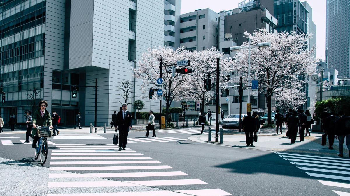 Una calle de Japón.