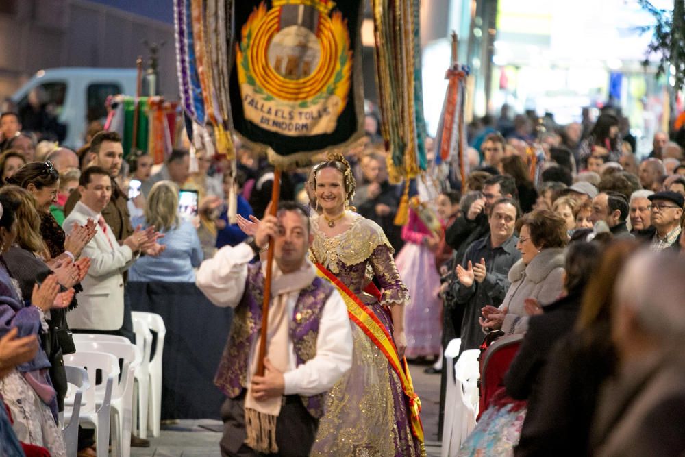 Multitudinaria «Crida» que da inicio a las fiestas en honor a Sant Josep