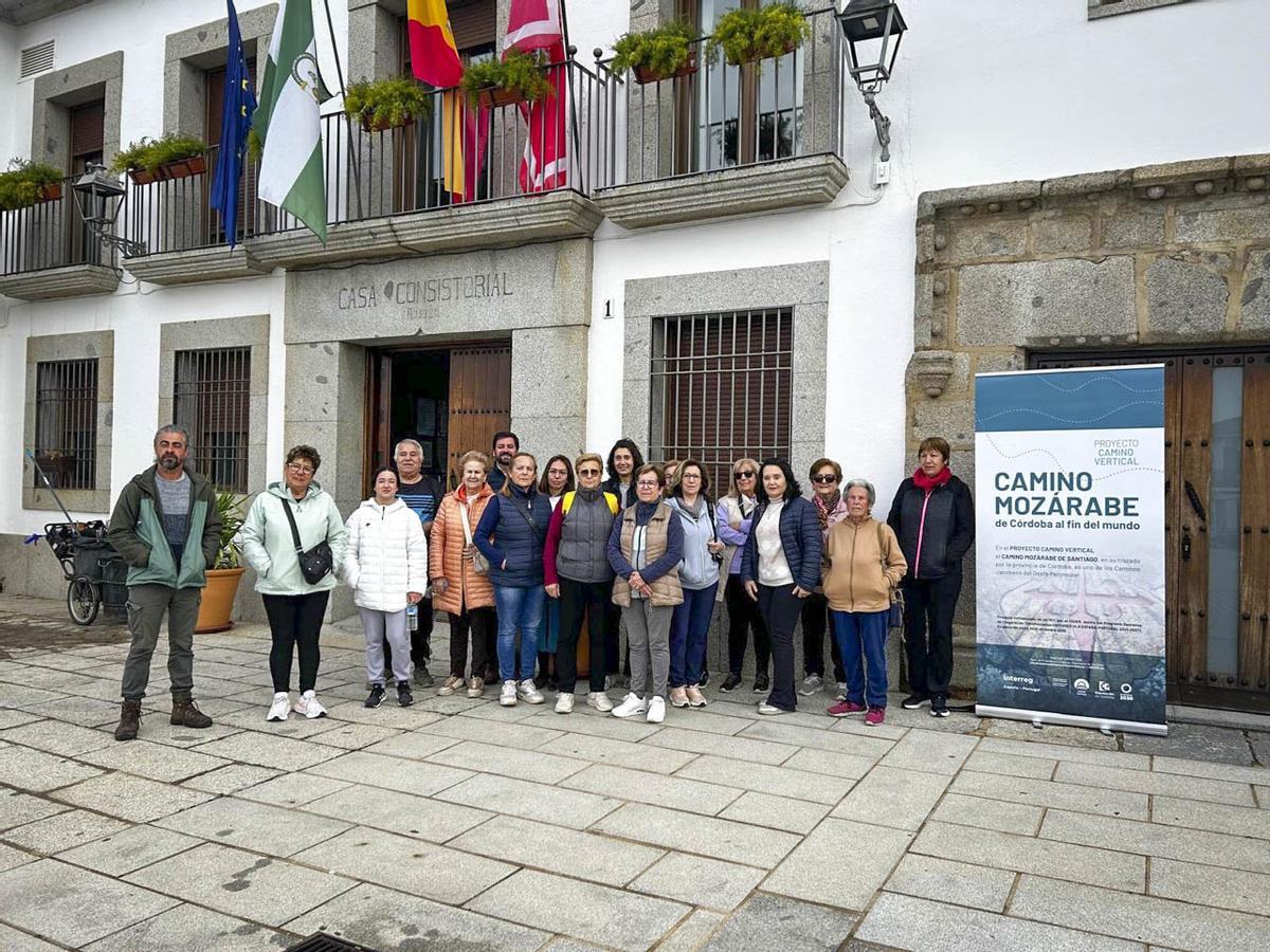 Encuentro en torno al Camino Mozárabe en el norte de la provincia dentro del proyecto Camino vertical.
