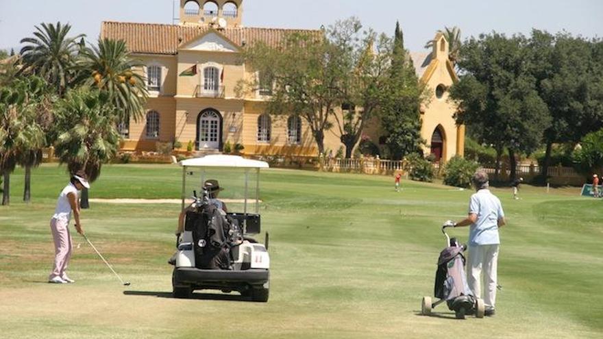 Vista del parador de turismo de golf de Málaga.