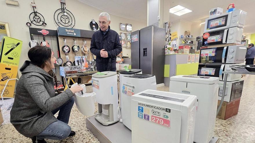 Los (otros) protagonistas del mal tiempo: aumento en las ventas de deshumidificadores