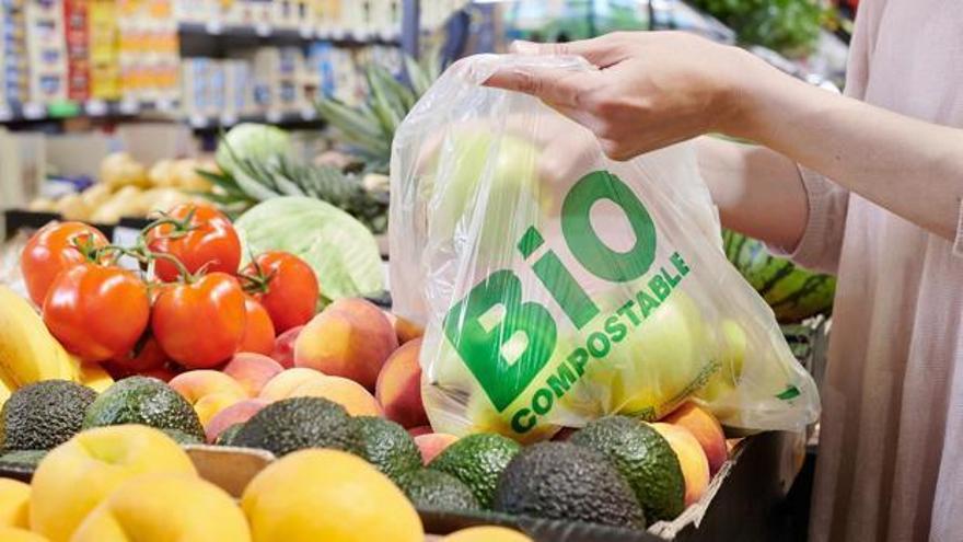 Nueva bolsa de LIDL de materiales biodegradables