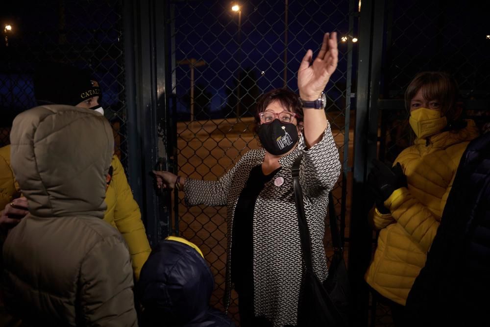 Dolors Bassa torna a ingressar a la presó del Puig de les Basses